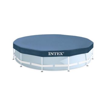 Тент защитный 305 см для каркасных бассейнов, ПВХ, шнур, INTEX 28030