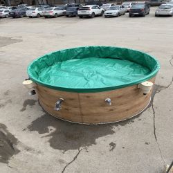 Тент зимний 2,5 м круглый влагостойкий для бассейна Laguna TM684